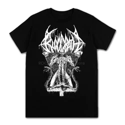 High Quality Men's Pure Cotton Bloodbath Death Metal Band Print Tshirt 2023 Summer New Casual Round Neck Short Sleeve Tee XS-3XL