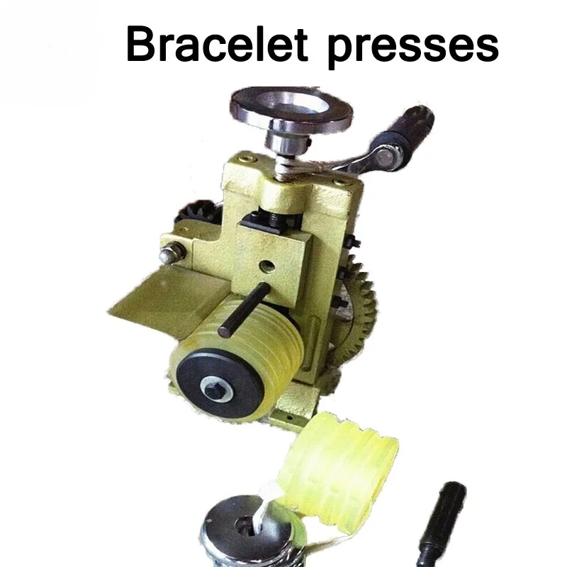 Manual Multi-purpose Ring Earring Press Round Machine Bracelet Ring Earrings Jewelry Pressure Ring Making Equipment 1PC