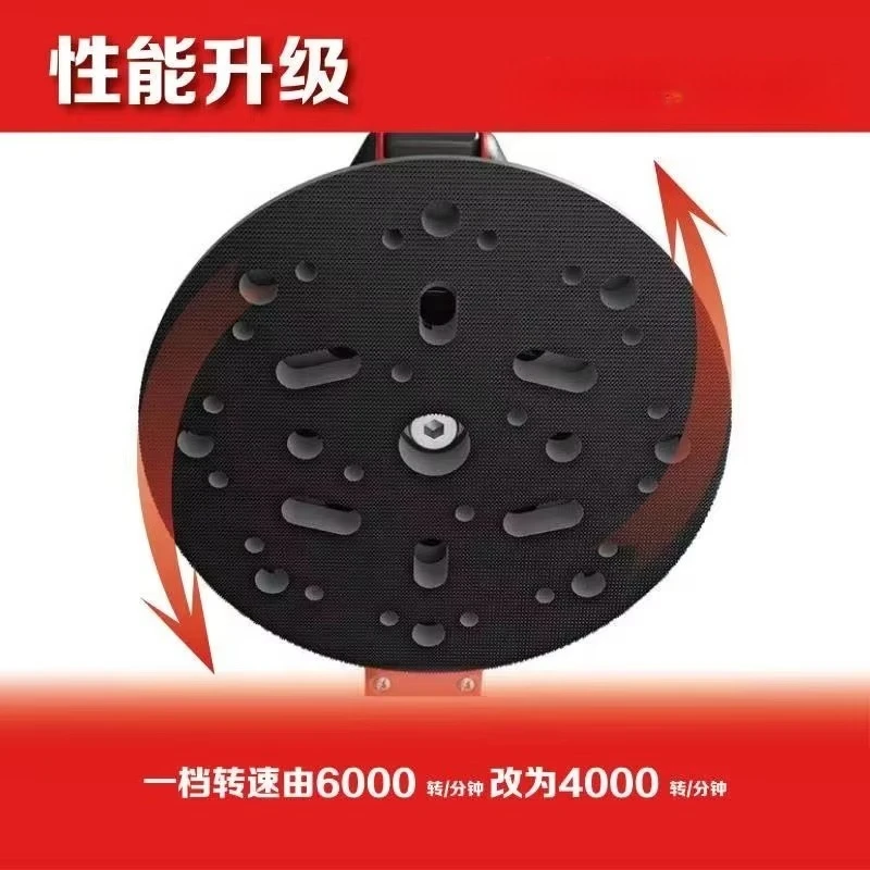 150 مللي متر الكهربائية آلة الطحن الجاف فليكس رمح المطاحن تلميع السيارات الرملي المعجون آلة الصنفرة #6