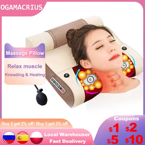 2-in-1 Massage Pillow ogamacrius