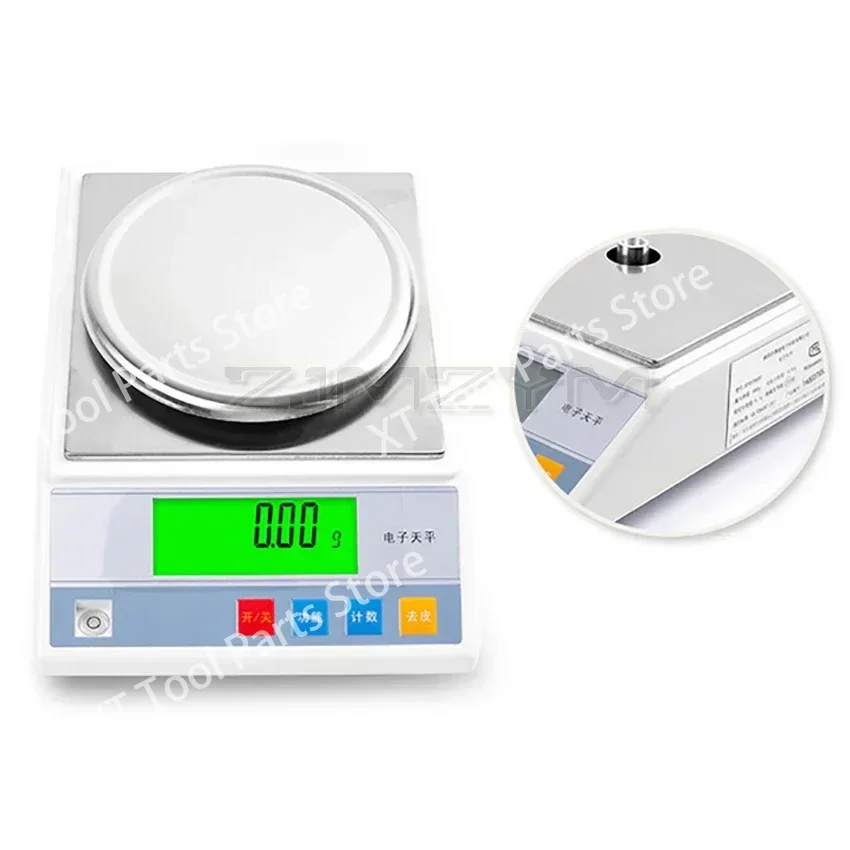 300/600/1000g Electronic Balance High Precision 0.01g Digital Electric Jewelry Gram Gold Gem Coin Lab Bench Balance Scale BT457B