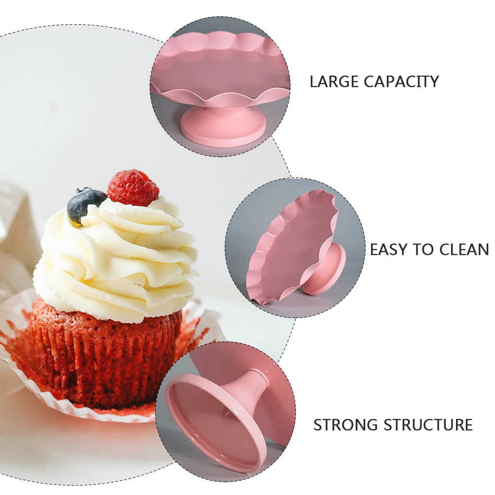 

1pc Modern Cake Stand Wedding Party Dessert Display Rack Large Capacity Food Storage Tray Reusable Snack Organizer Easy Clean