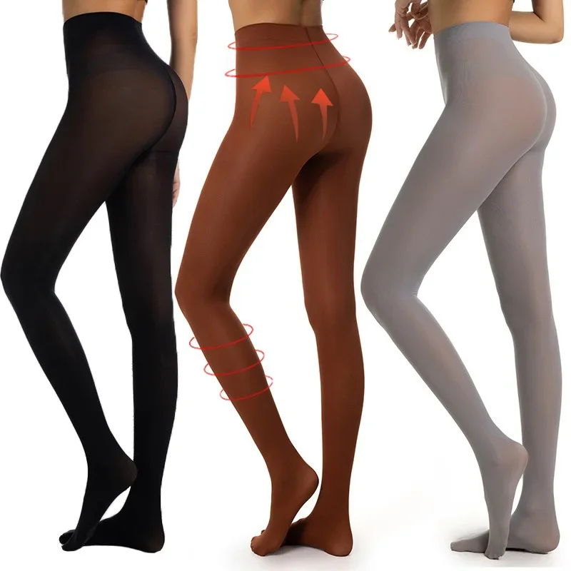 

Women Black Plus Size Tights Dancing Pantyhose Socks Gym Yoga Leggings Seamless Stockings Ladies High Elastic Hosiery Trousers