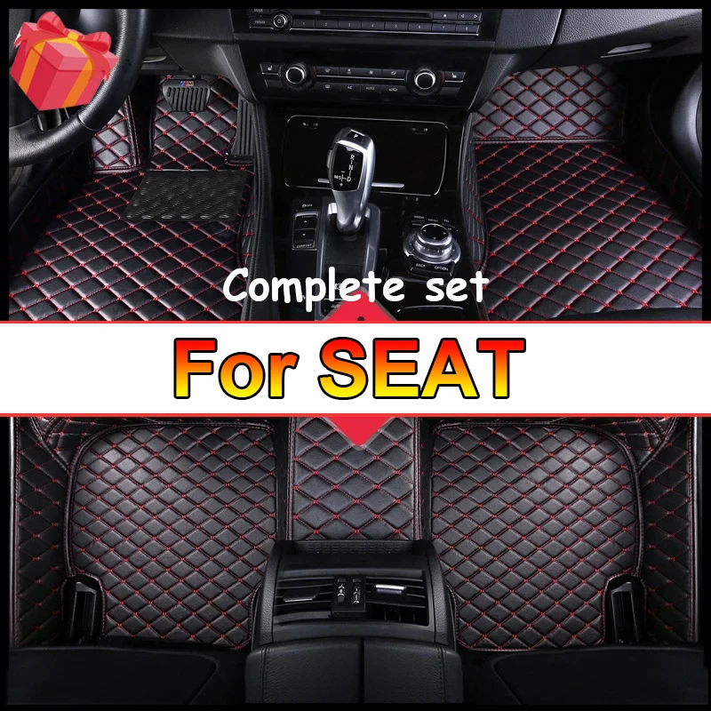 Car Floor Mats For SEAT Ateca Arona ibiza Leon Toledo Leon ST CUPRA Alhambra Exeo Car Accessories 2022 2023