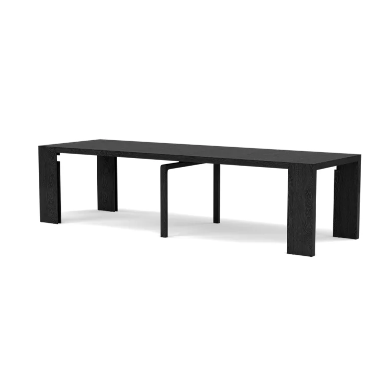 xx-Modern Design Wooden Frame Optional Color Extendable Table Transformer Dining Table for Dining Room^