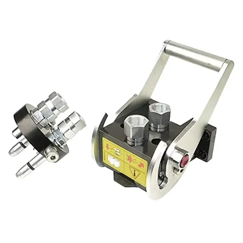 New 2-Way 1/4 Multi-Coupling Quick Coupling for OEM 2MC3801 1-Year Warranty for Excavator Hammer Skid Loaders ISO 16028 Flat