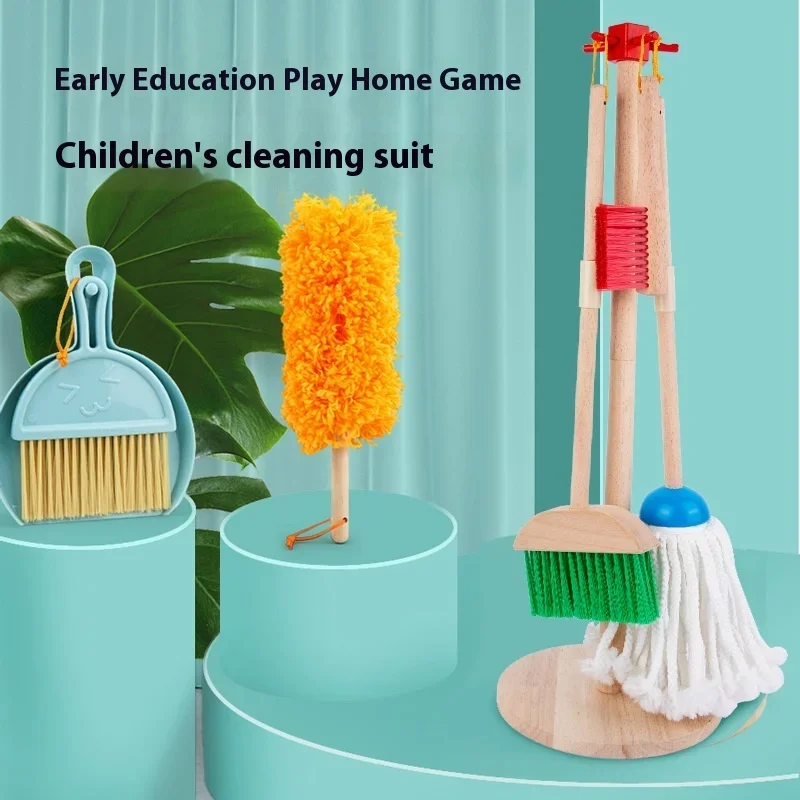 Children's House Simulation Cleaning Set, Simulation Cleaning, Kindergarten Boy And Girl Early Education Fun Toy