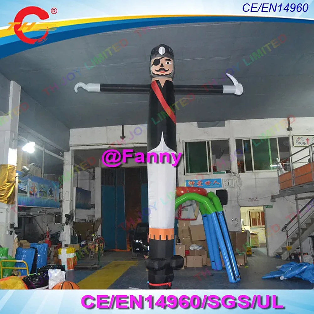 dancing pirate inflatable dancer pirate air dancer for sale, advertising inflatable sky dancer dancing man for attraction