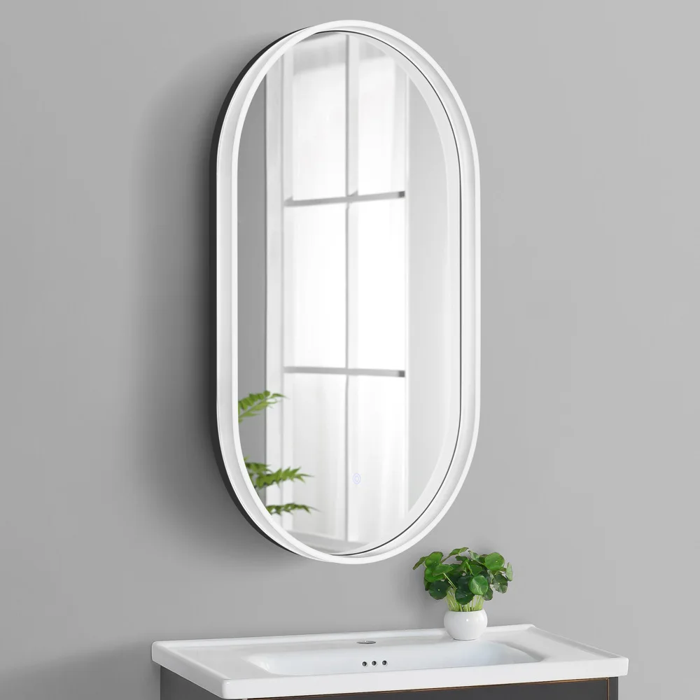 LED smart bathroom mirror, acrylic luminous mirror