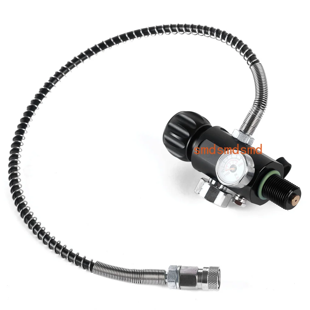 High Pressure Air Tank Charging Valve 300Bar Filling Station Cylinder Refill Adapter With M18x1.5 Thread