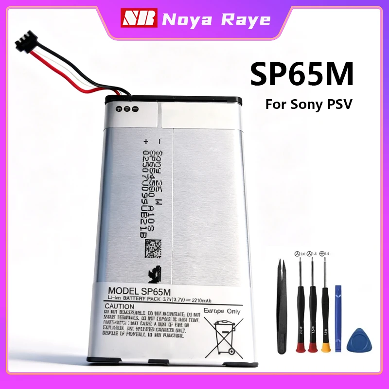 Аккумулятор SP65M 2210 мАч для Sony PSV VITA 1001 PSVITA 1000 psv1000 PCH-1001 1101 1010 1107 1108 1106 1104 1103 1102 1105 1109