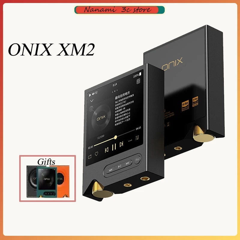 

ONIX Tocata XM2 MP3 Player Portable Music Player Hifi Hi-Res Audio MP3 Player Bluetooth DAC Cirrus Logic CS4308P Chip