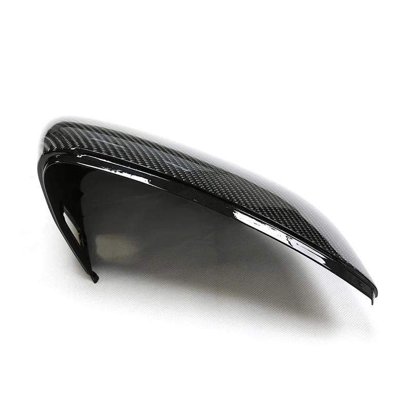 High Quality Carbon Fiber  Replacement Side Mirror Cover for Audi Q4 Q5 Q6 2023+ LHD With Lane Assist Rearview Mirror Cover