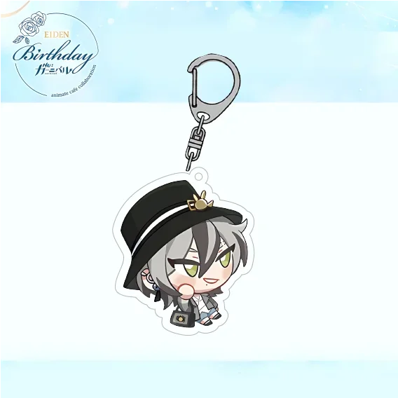 2025 أنيمي الكرتون الشكل مفتاح سلسلة كيرينغ نو: كرنفال ياكومو أوليفين لطيف صغير تأثيري سلسلة مفاتيح مصنوعة من الأكريليك لطيف itabag قلادة