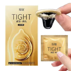 10pcs 49mm Small Size Condom Sex Toy Tight Slim Penis Sleeves Safe Contraception Condoms Male Cock Sex Product For Adult Men 18+