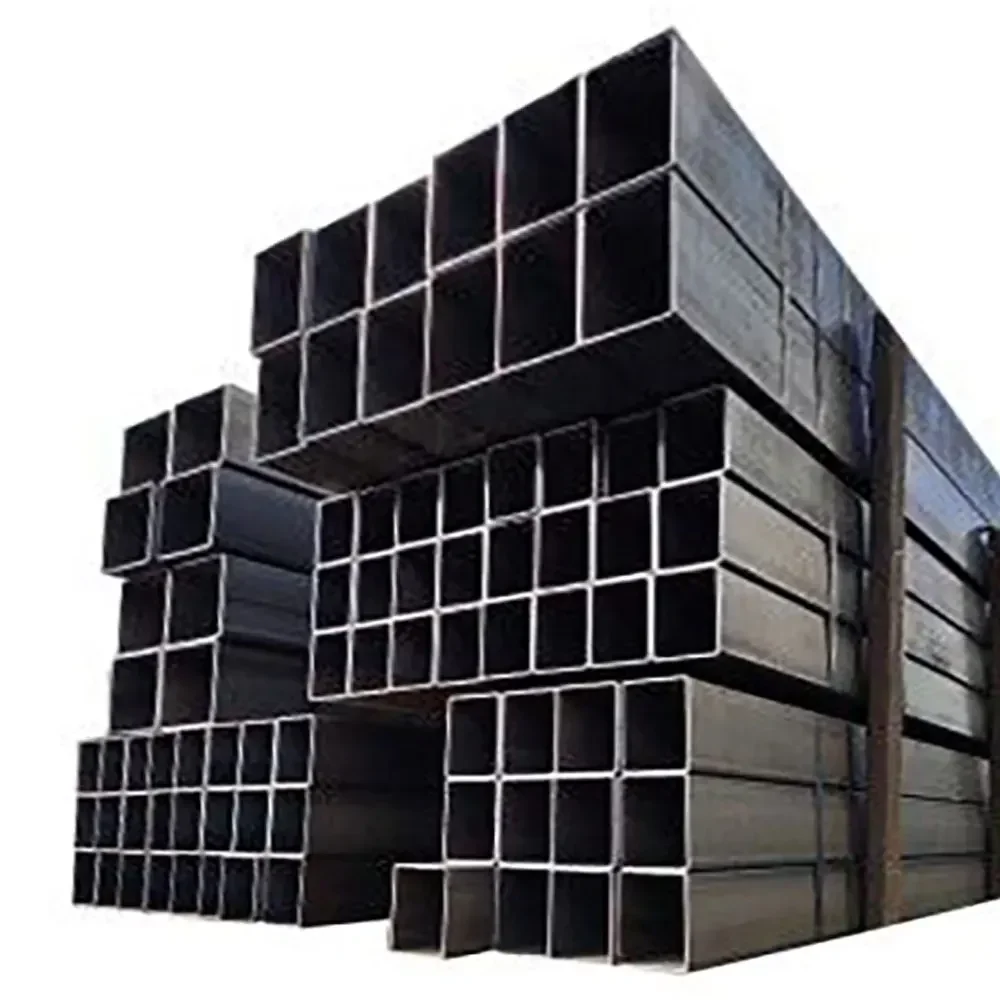 

l # China Supply Q195 Low Price Black Box Steel Welded Steel Pipes/rectangular Hollow Tubular Steel Pipe