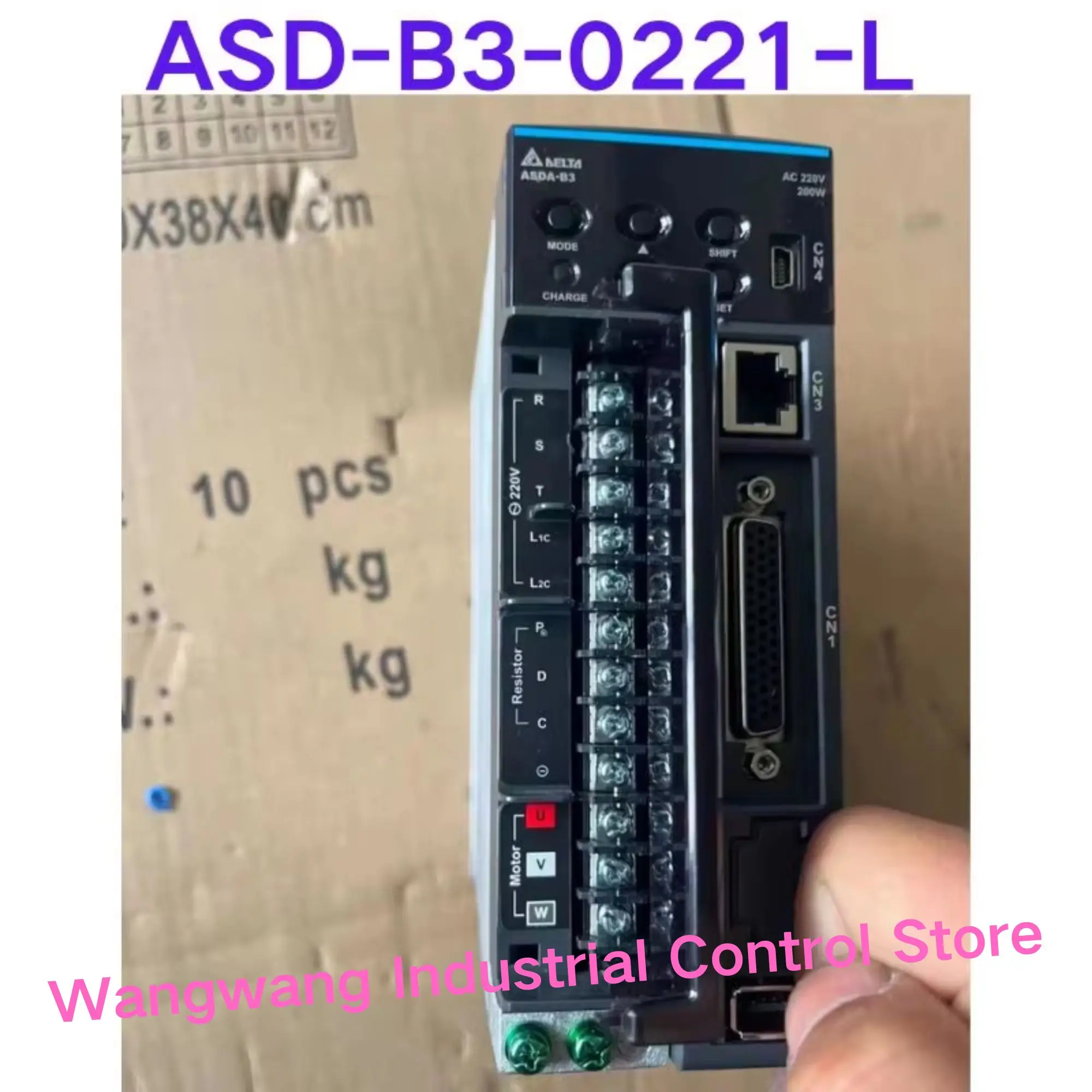 การทดสอบมือสองใช้ได้ไดรเวอร์เซอร์โว ASD-B3-0221-L