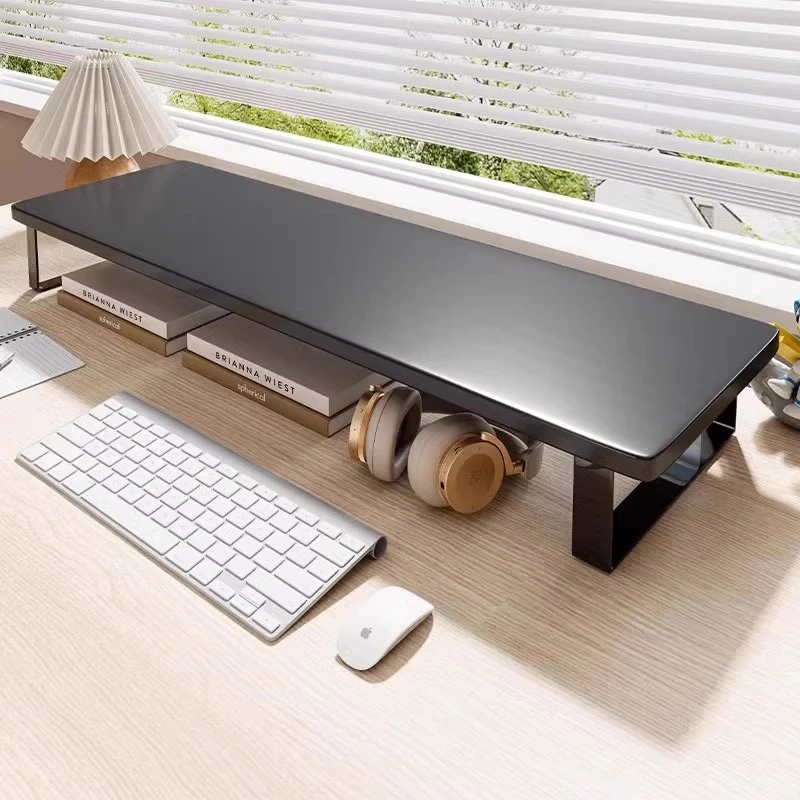 Monitor Stand Riser Desktop Organizer Computer Screen Shelf Office Desk Storage Monitor Lift Stand with Storage