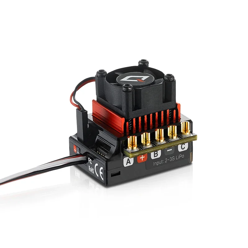 HOBBYWING QuicRun 3650SD G2 Induction Brushless Motor and QUICRUN 10BL120-SENSORED G2 for 1/10 RC Car