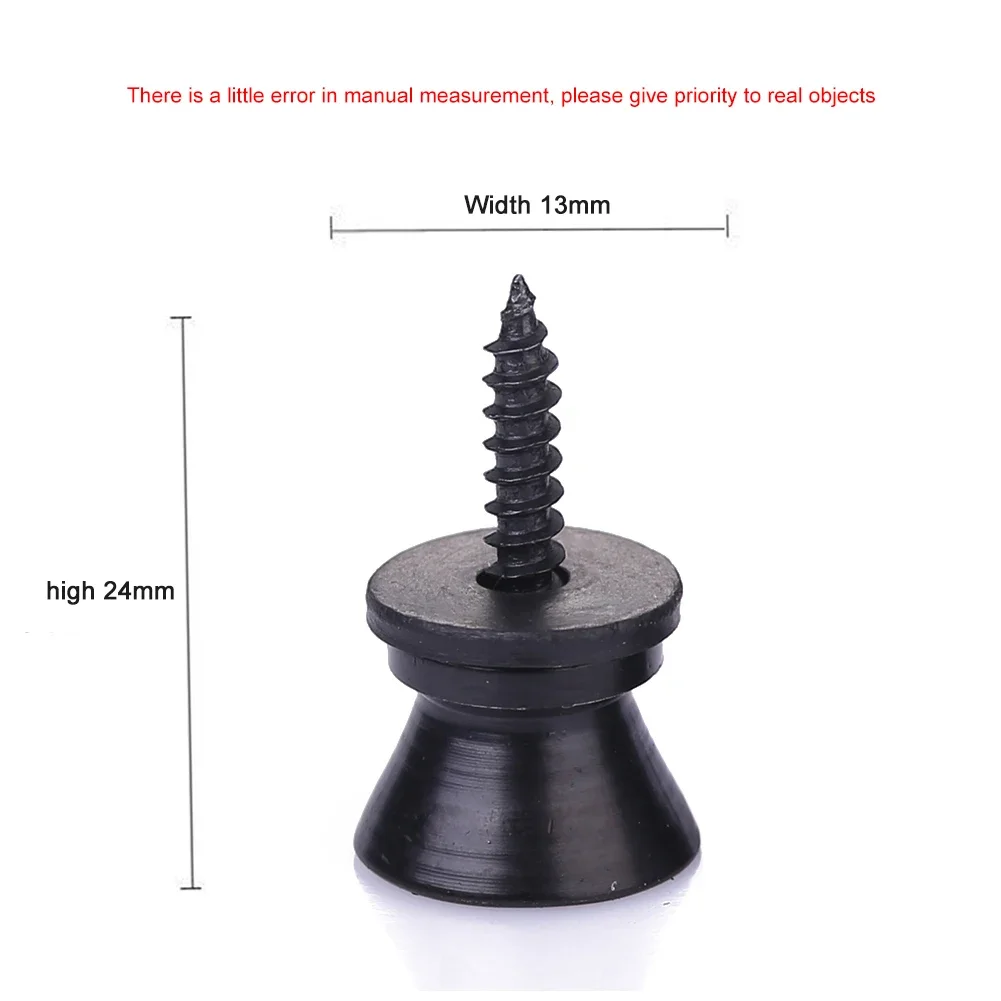 إبزيم معدني مضاد للانزلاق لحزام الجيتار ، أوتاد قفل ، دبوس لباس القيثارة ، 2 * * #6