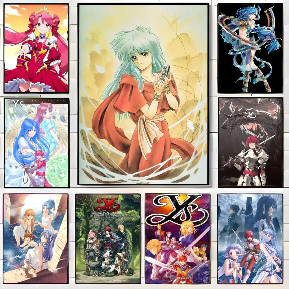 Classic Fantasy Game Y-YS Poster Wall Art Print Decorative Mural Home Decor Gift Unframed
