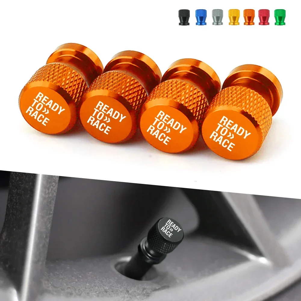 CNC Aluminum Wheel Tire Valve Cap Cover Motorcycle Accessories For KTM Duke Rc200 Rc390 200 690 890 990 1190 1290 Adventure Adv