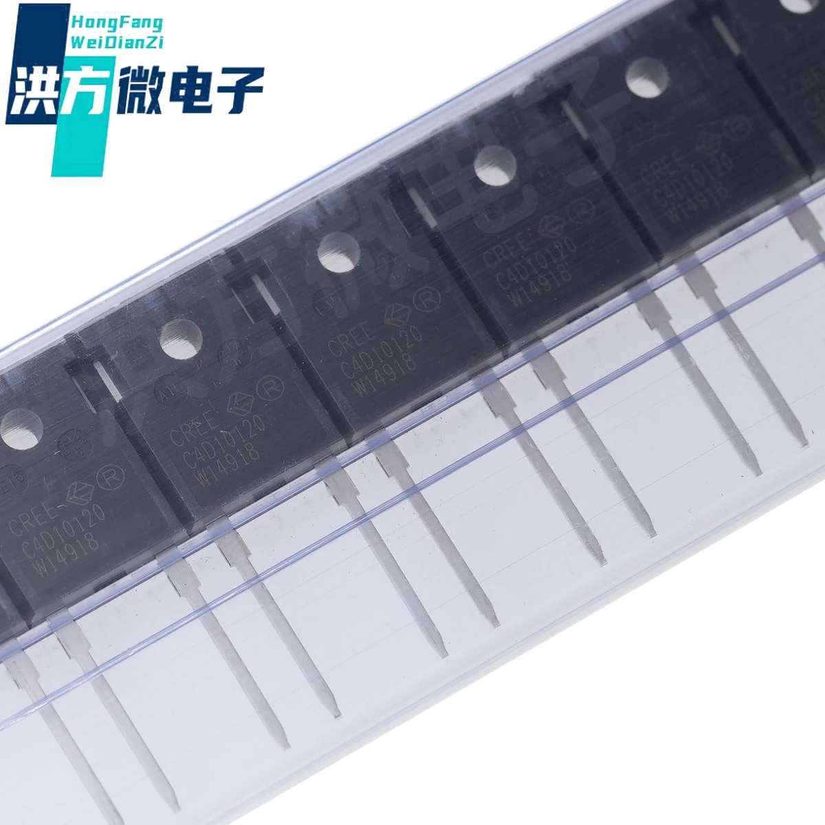 1 SZTUK 100% oryginalna, dioda Schottky'ego z węglika krzemu, Z-Rec, podwójna wspólna katoda, 1,2kV, 38A, 54nC TO-247:C4D10120D