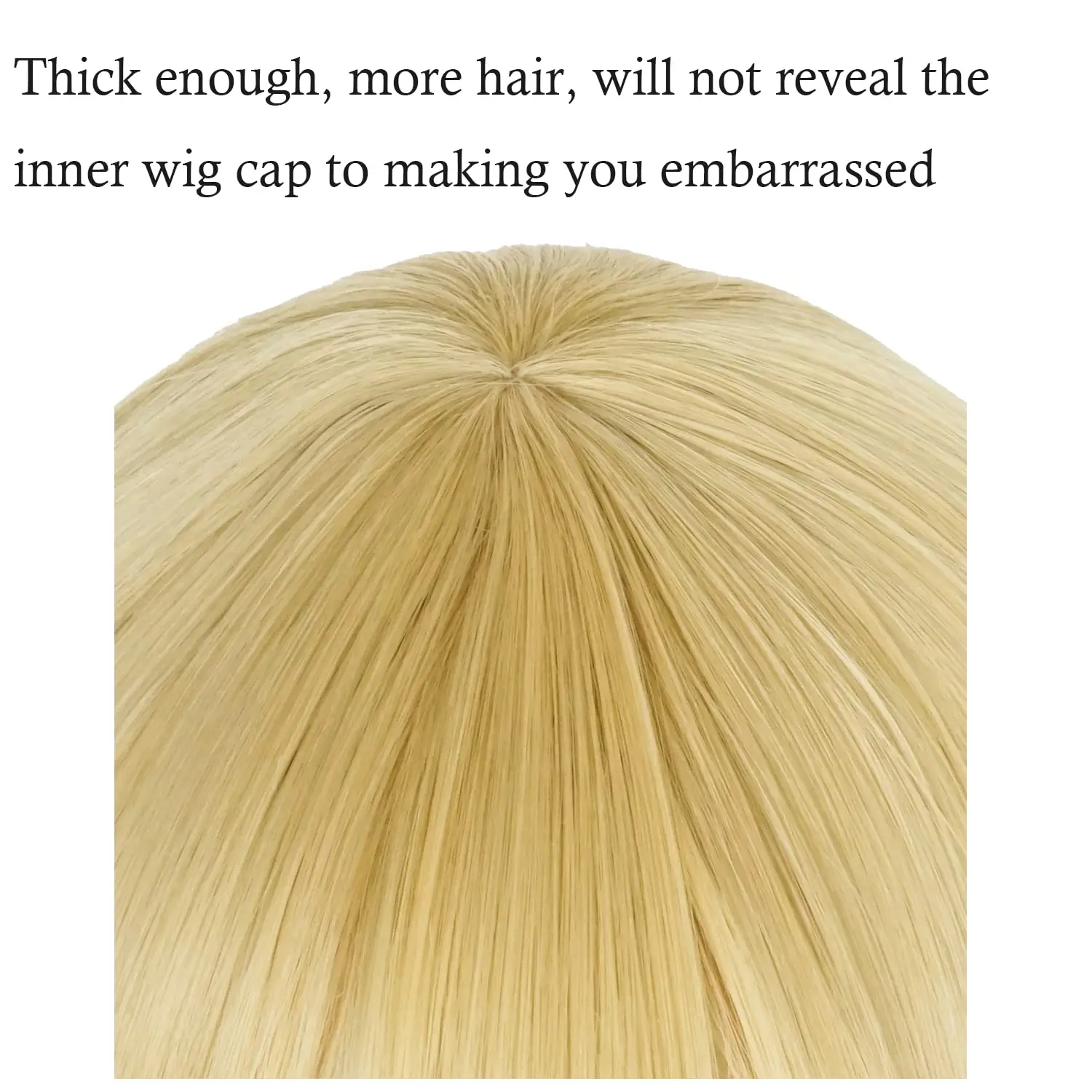 Short Blonde Wig for Howl Wig for Howl's Moving Castle Cosplay Wig Synthetic Straight Hair Wig for Halloween Costume Party Wigs