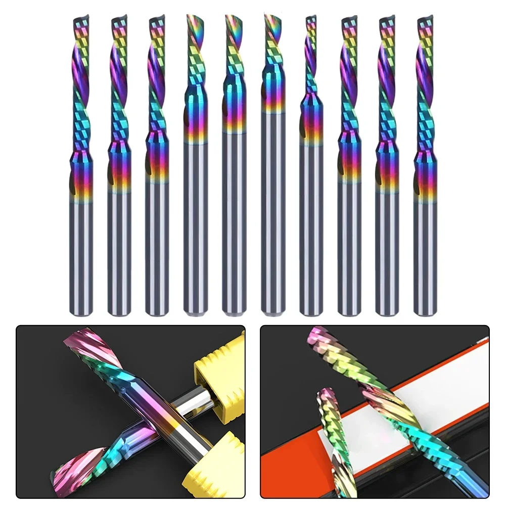 CNC Milling Cutter Carbide End Mill Solid Carbide Temperature Resistance Tungsten Steel Versatile Use Abrasion Resistance