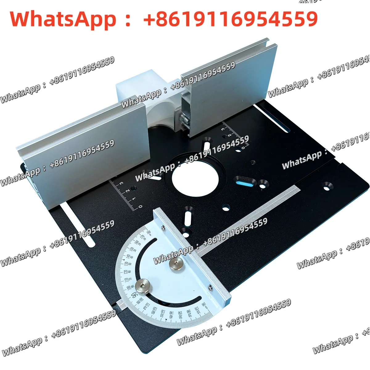 S8 woodworking engraving machine flip-chip plate lifting base bakelite milling countertop alloy panel mountain push ruler