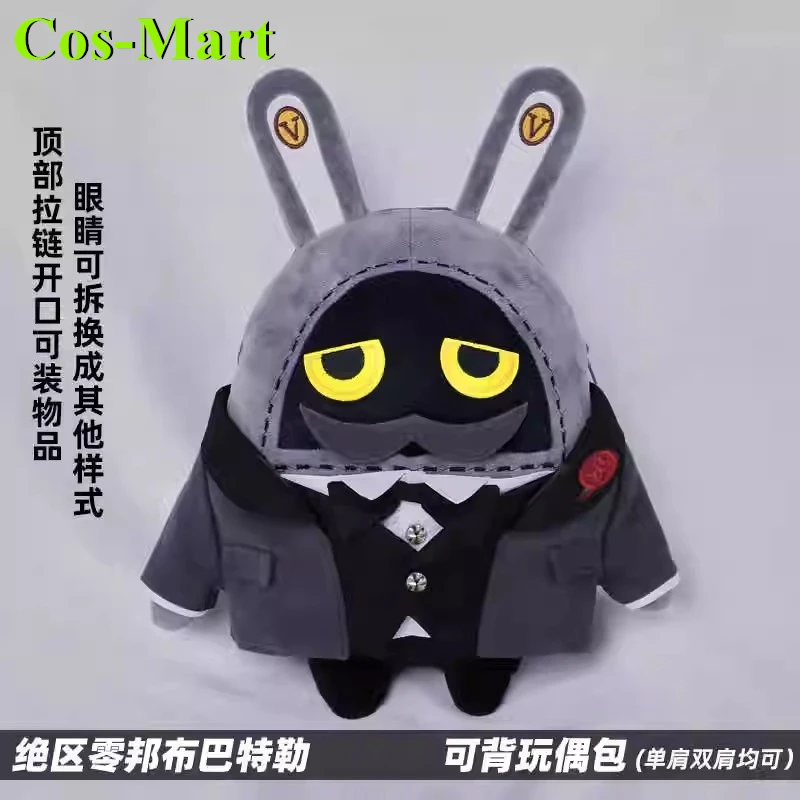 Cos-Mart Game Zenless Zone Zero The Bangboo Cosplay Costume Backpack Crossbody Bag Full Doll Bag