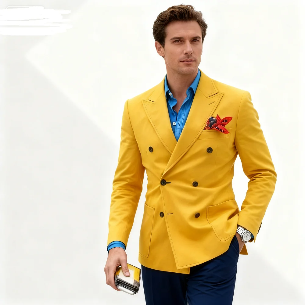 

Бордовый двубортный пиджак с шалью и лацканами для мужчин, облегающий удобный свадебный пиджак, топы для выпускного вечера, стандартный крой