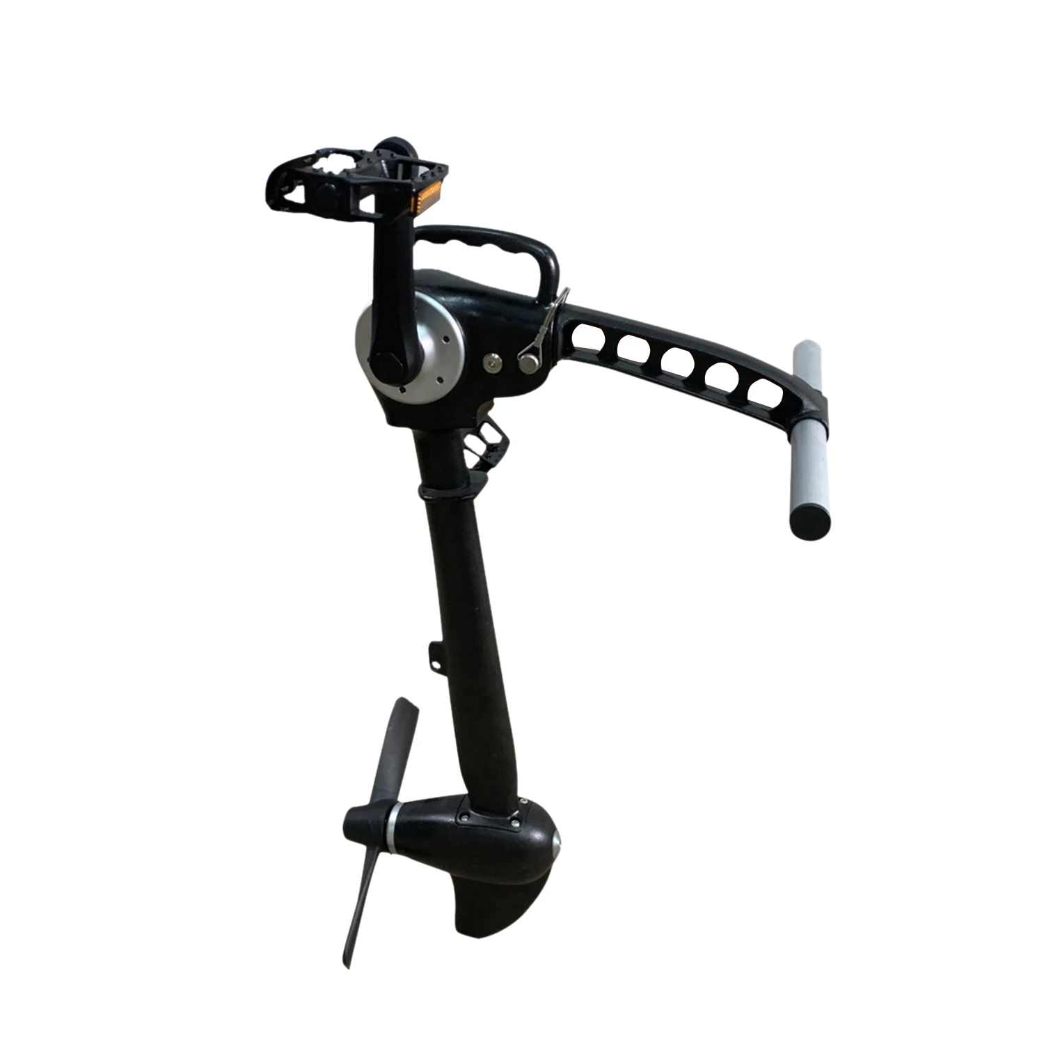 Pro Angler Professional LLDPE Pedal Kayak with Aluminum Chair Canoe and Electric Motor for Fishing