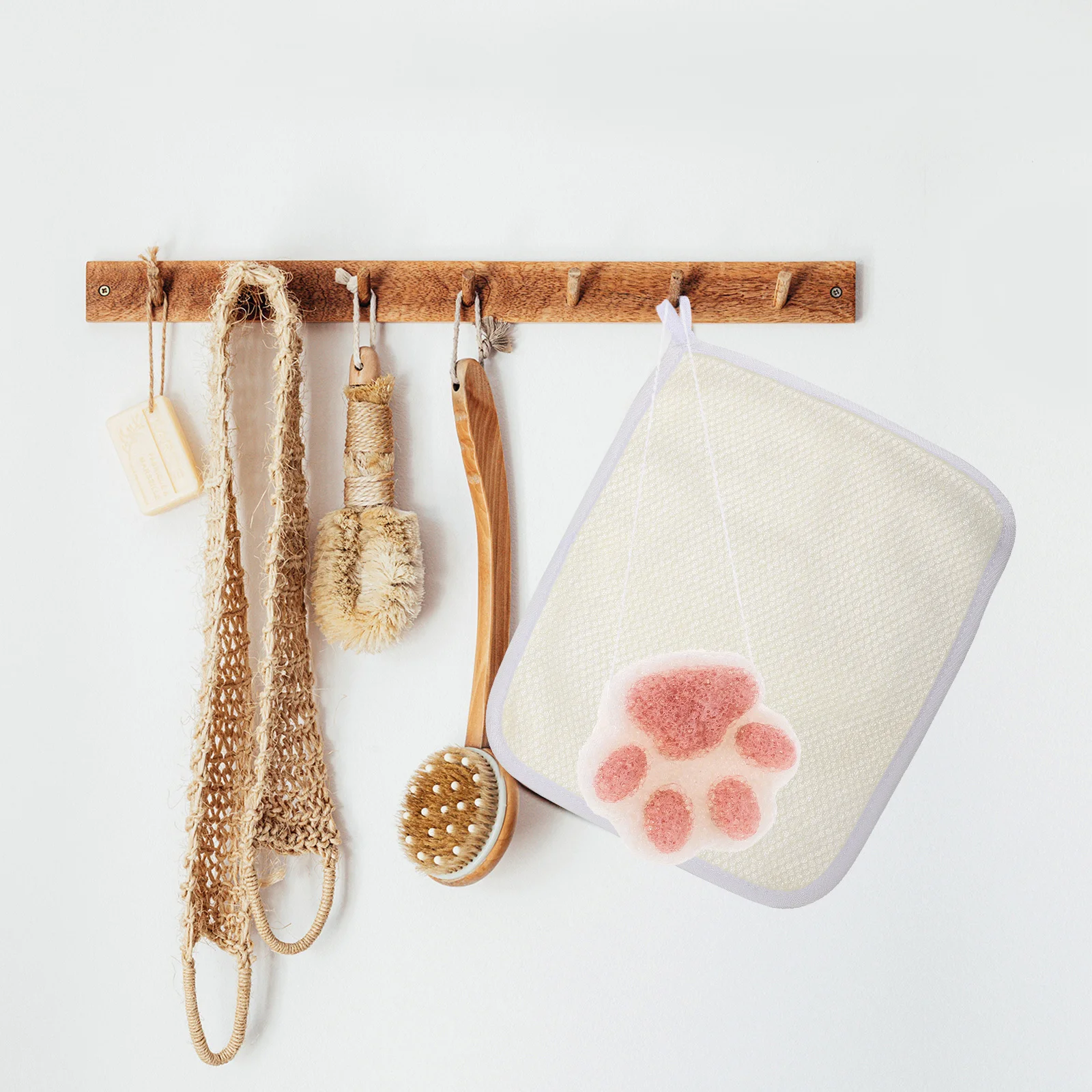 

1pc Claw Shape Bubble Shower Balls Bath Ball For Face Body Kids Portable Shower Sponge Scrubber Bubble Pouf Bath Tools