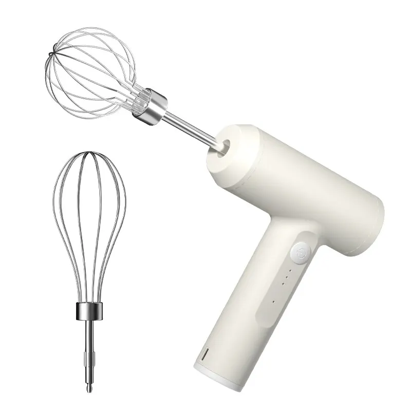 1 Stück drahtloser elektrischer Essens mixer tragbar 3-geschwindig-Eierschläger Backteig-Kuchen-Creme-Mixer Küchen werkzeuge 7