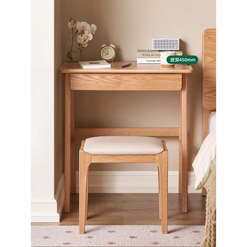 All solid wood desk home office small apartment dresser study writing table L7168