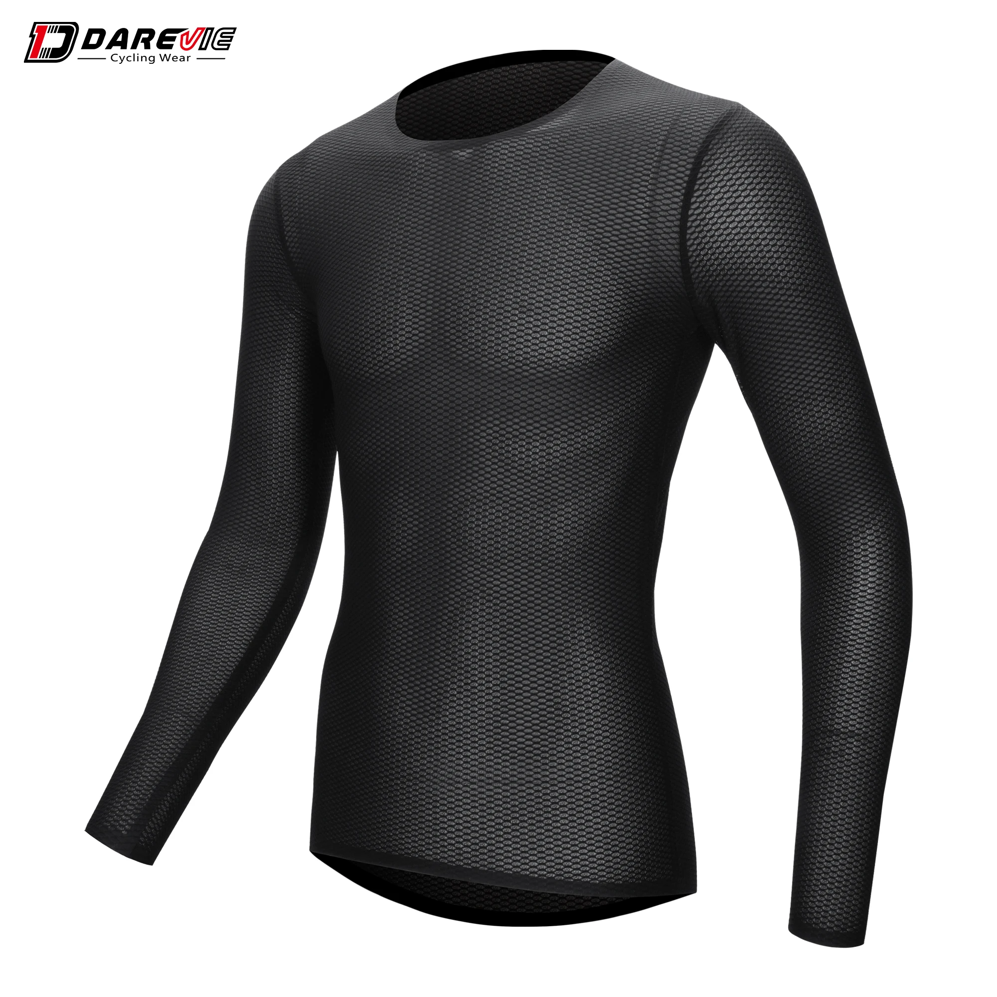 DAREVIE Seamless Cycling Jersey Men Breathable Summer New Long Sleeve Men\'s Cycling Jersey MTB Road High Quality Cycling Jersey