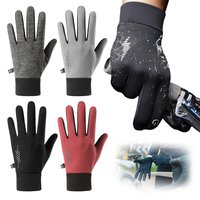 Winter Gloves Women Men Ski Gloves Liners Thermal Warm Touch Screen Perfect Anti-Slip For Cycling Running Driving Hiking Walking