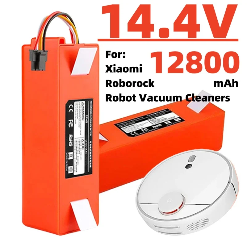 Batería de repuesto para Xiaomi Roborock, aspiradora robótica, S55, S60, S65, S50, S51, S5 MAX, piezas S6, 14,4 V