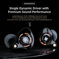 Écouteurs KZ Eldar 1DD Dynamic Driver, IEM équilibrés, intra-auriculaires, sportifs, HiFi stéréo, filaires, PK EDX PRO X 2