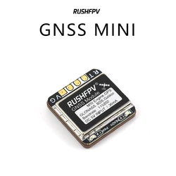 RUSHFPV GNSS MINI M10 UBX NMEA módulo GPS de protocolo Dual, antena de cerámica integrada para Avión RC FPV, piezas de bricolaje de largo alcance