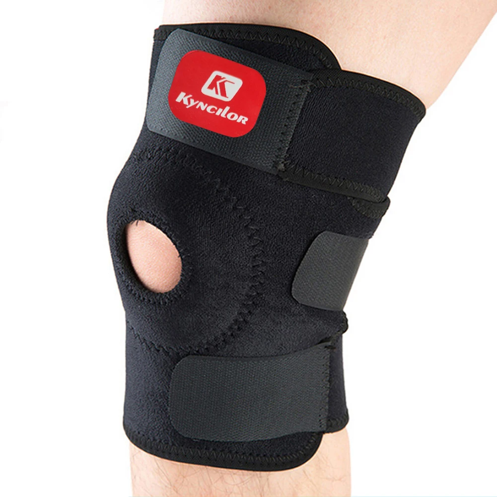 1PC Orthopedic Knee Pad Knee Brace Support Sleeve Adjustable Patella Stabilizer Protector Elastic Bandage Sport Kneepad Guard