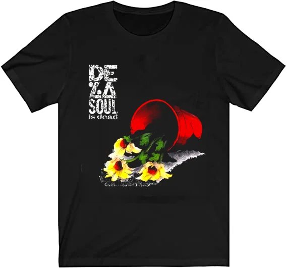 

Черная футболка с альбомом De La Soul Is Dead, размер S-4XL NL2148