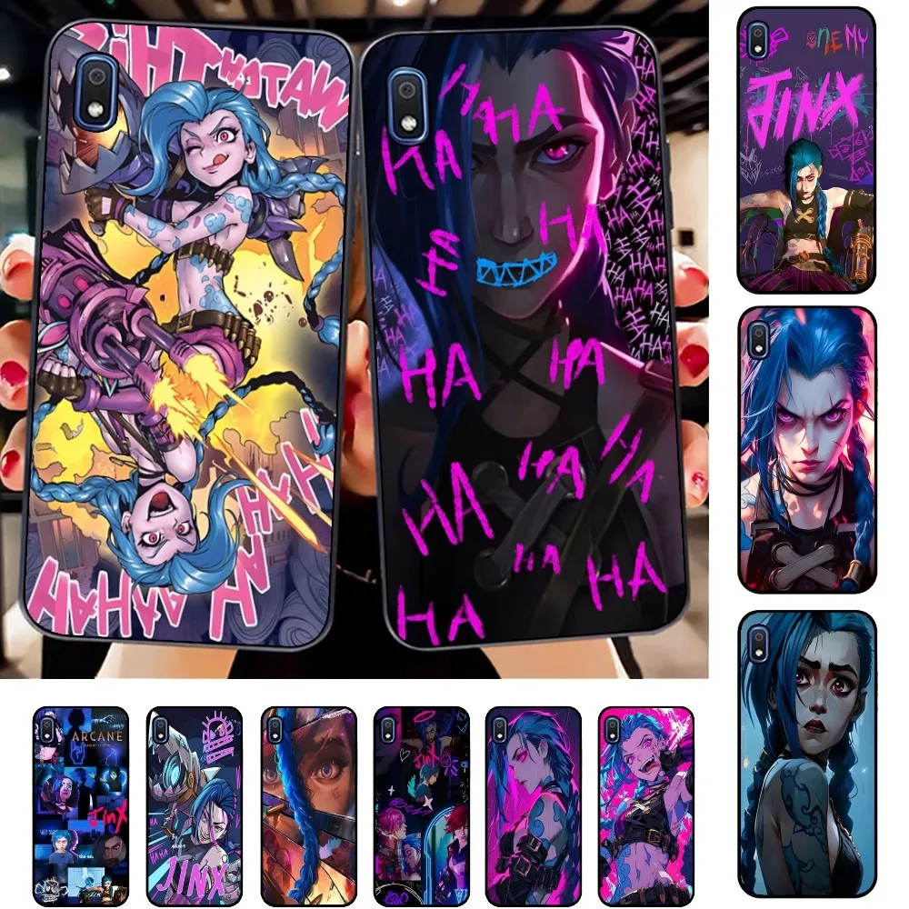 A-Arcane G-Girl J-Jinx Anime Phone Case For Samsung A 10 11 12 13 20 21 22 30 31 32 40 51 52 53 70 71 72 73 91 13 Shell