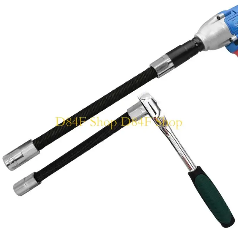 D84F 3Pcs 1/2 1/4 3/8Inch Industrial Coupling Rod Ratcheting Wrench Connecting