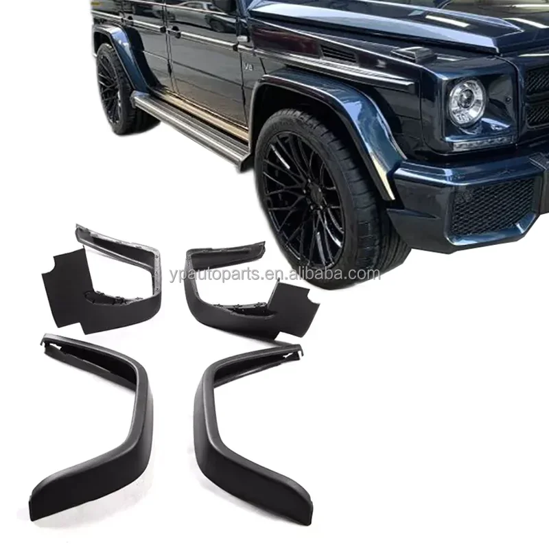 

For G-Class W463 Modification To G63 Style Fender Flares For Mercedes W463 G65 Car Over Fenders