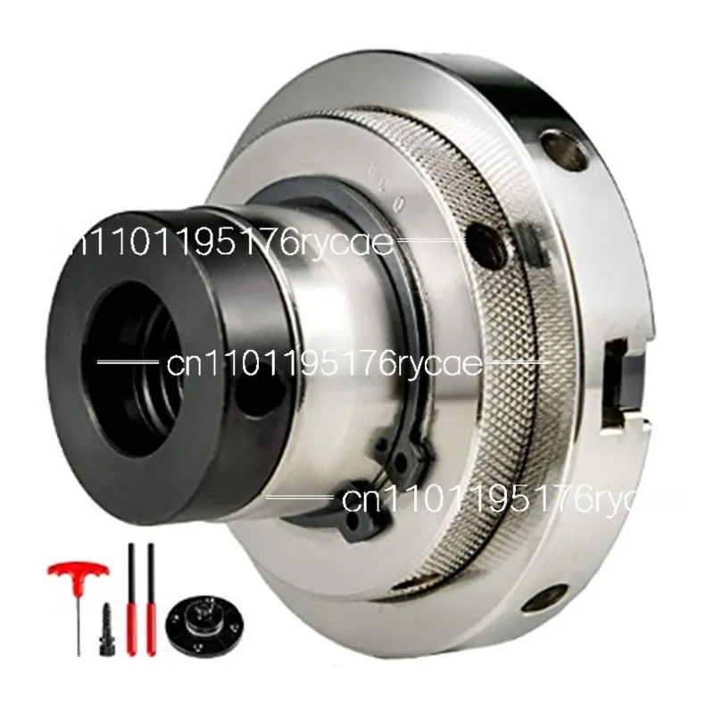 Woodworking lathe chuck, front and back grab chuck 4-inch self-centering chuck, linkage four claws