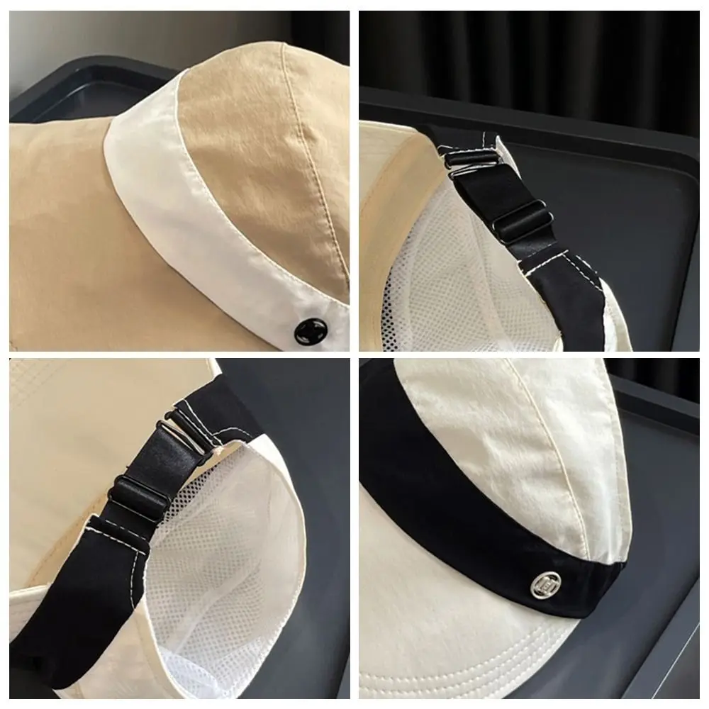 Foldable Fisherman Hat Fashion Anti UV Wide Brim Sun Cap Adjustable Bucket Hat Woman