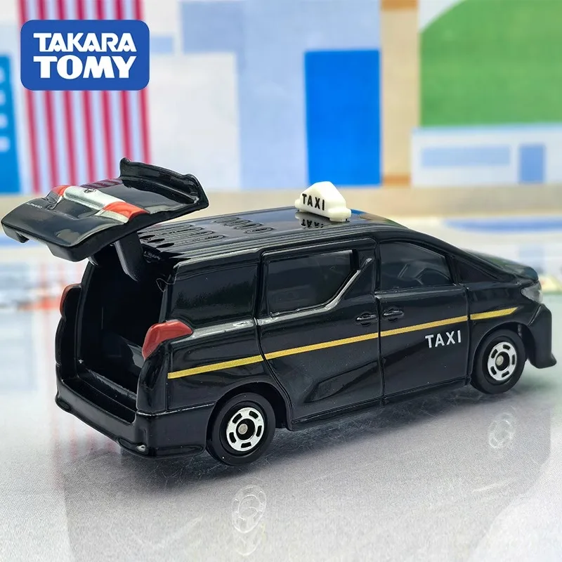 TAKARA TOMY TOMICA รถ Diecast เบอร์ 54 - Toyota ALPHARD TAXI ของเล่นโลหะผสมมอเตอร์รถโลหะ Diecast สําหรับเด็ก