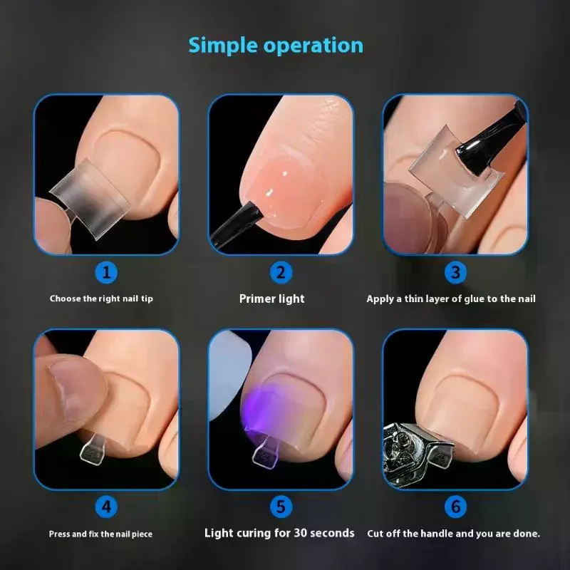 120 unids/caja DIY puntas de uñas de los pies falsas esmeriladas media cubierta de uñas de los pies para pedicura prensa cuadrada en las uñas de los pies para mujeres salones de uñas